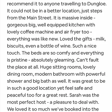 Mcbride's Bungalow, Chapel Road Dungloe Holiday home *